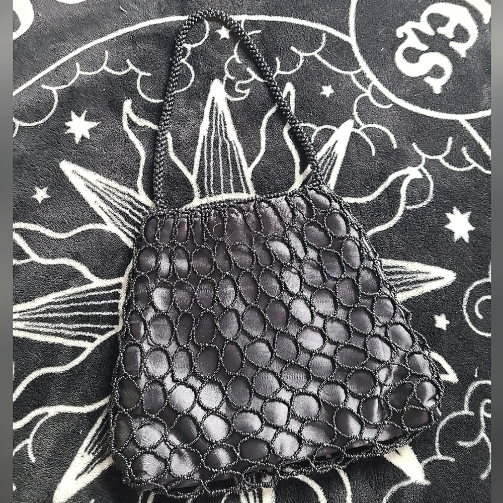 Vintage mini beaded handbag